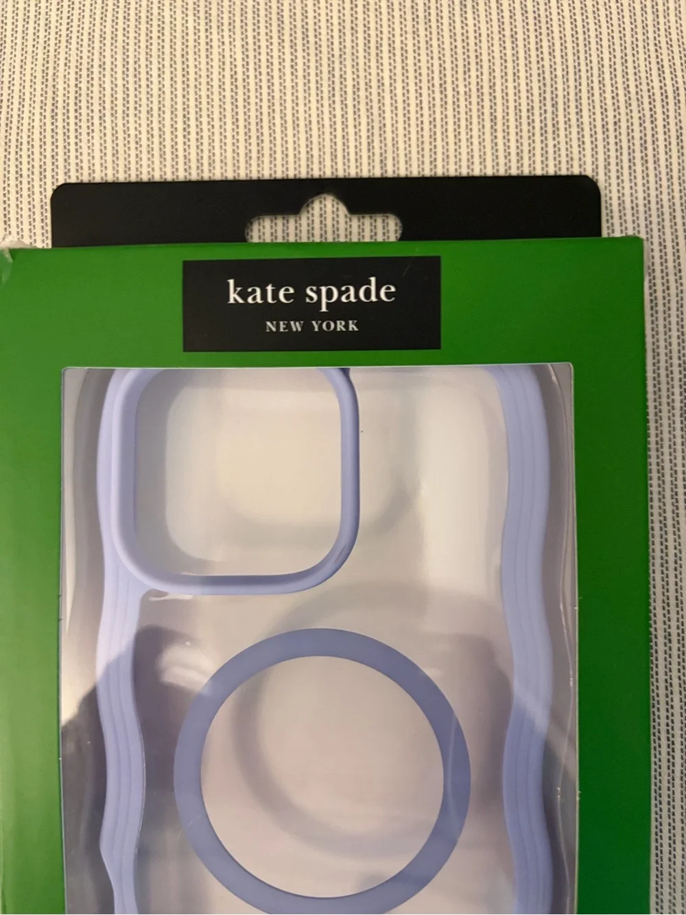 kate spade Wavy MagSafe iPhone 16 Pro Max Case - Opal Iridescent/ lavender NIB